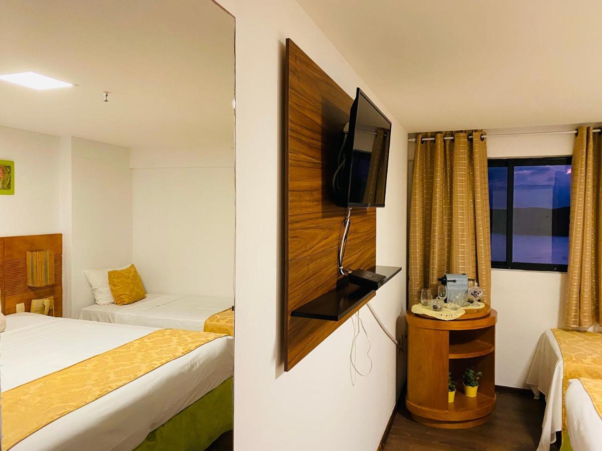 Suites Natal Plaza 4 Estrelas - Vista Mar - Ponta Negra Exterior photo